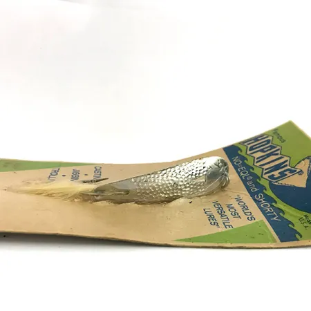 Hopkins 238 Hammered Spoon Cucharilla, Plata, 7g, Bucktail, #7694