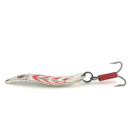 Mepps Syclops 2 Cucharilla, Plata, 17g, Textura Escamas, #7697