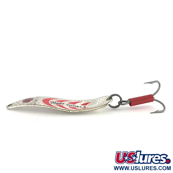 Mepps Syclops 2 Cucharilla, Plata, 17g, Textura Escamas, #7697