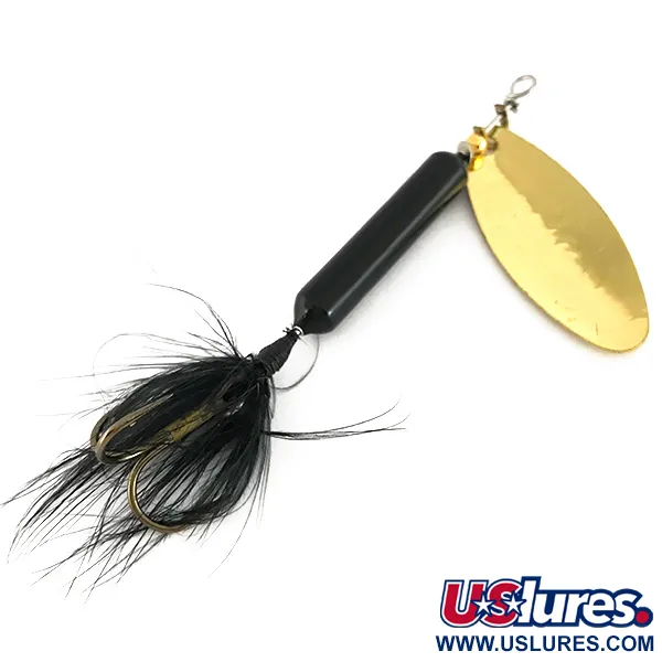 Yakima Bait Worden’s Original Rooster Tail 5 Cucharilla, Oro, 12g, #7706