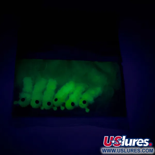 Mister Twister Pearlized Crappie Jigs, Amarillo, 2,5g, Marabú, #7719