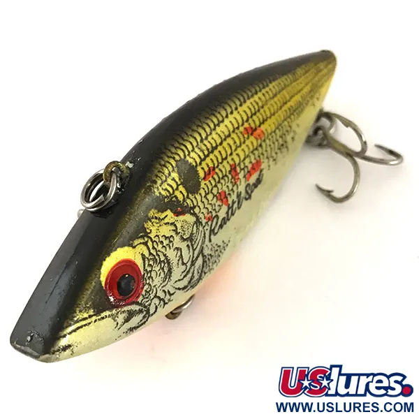 Cotton Cordell TH Spot Lipless Crankbait, Plata-Oliva, 14g, #7752