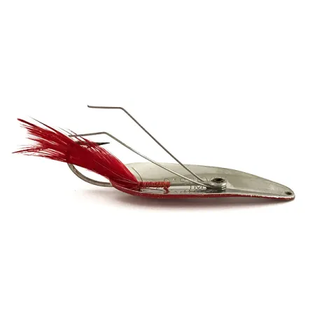 Eppinger Weedless Dardevle Imp Cucharilla, Rojo/Blanco, 11g, #7756