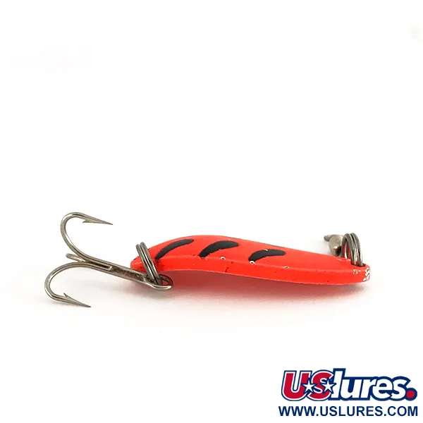 Luhr Jensen Krocodile UV Cucharilla, Rojo/Negro, 9g, Brillo UV, #7762