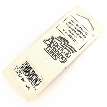 Eppinger Dardevle Midget Cucharilla, Negro/Blanco/Níquel, 6g, #7773