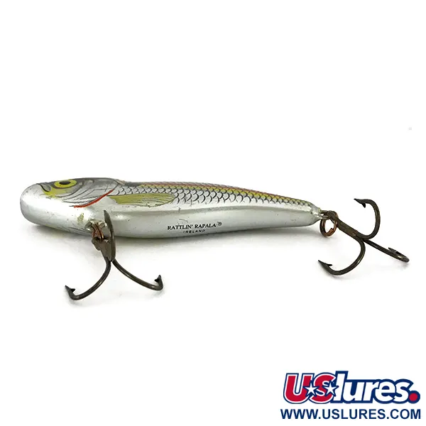 Rapala Rattl'n RAP Vibrador, Verde/Plata, 16g, Sonajero, #7795