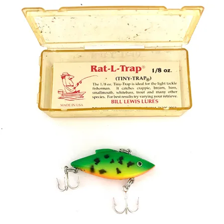 Bill Lewis Rat-L-Trap TT-W4 Lipless, Fire Tiger, 5g, Sonajero, #7798
