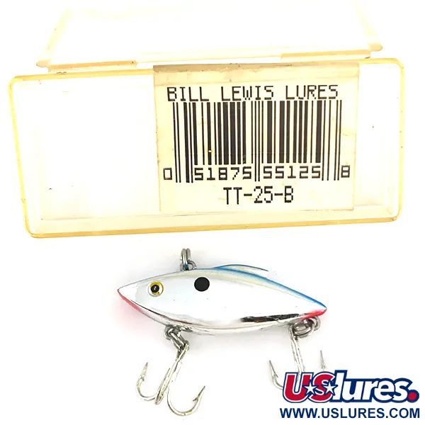Bill Lewis Rat-L-Trap Lipless Crankbait, TT 25 B, 5g, Sonajero, #7802