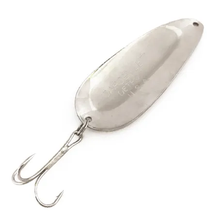 Cucharilla Dardevle Dardevlet, Níquel / Verde, 21g, oscilante, #7806