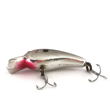 Cotton Cordell Big O Crankbait, Plateado, 4g, Vintage, #7818