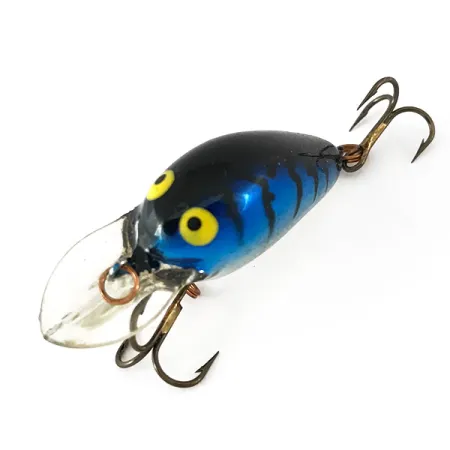 BOMBER FAT A B03F Crankbait, Azul Metálico, 2g, Flotante, #7826