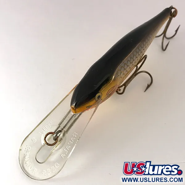 Rapala Shad Rap Deep Runner 09 Profundidad, Oro, 15g, Balsa, #7831