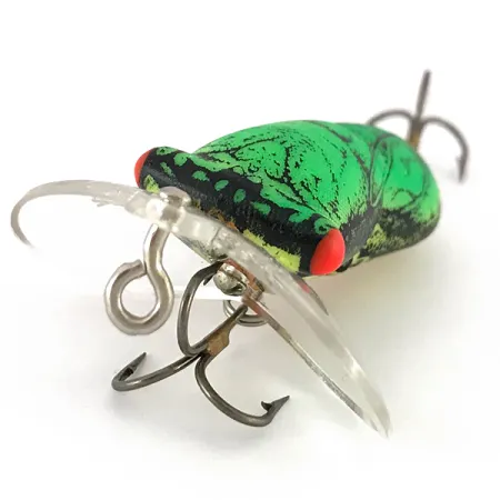 Fred Arbogast Hocus Locust Señuelo, Verde, 6,5g, Babero Sonoro, #7833