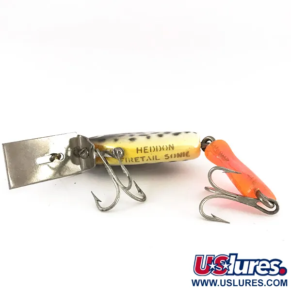 Heddon FIRETAIL SONIC #395 Señuelo, WHITE COACHDOG, 10g, #7840