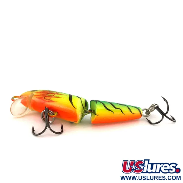 Señuelo Rapala Jointed J-5, Fire Tiger, 4g, Reactivo UV, #7851