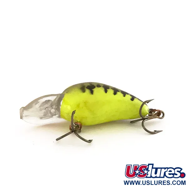 Bomber Fat A B03F Crankbait, CBB Baby Bass, 2g, UV Glow, #7859