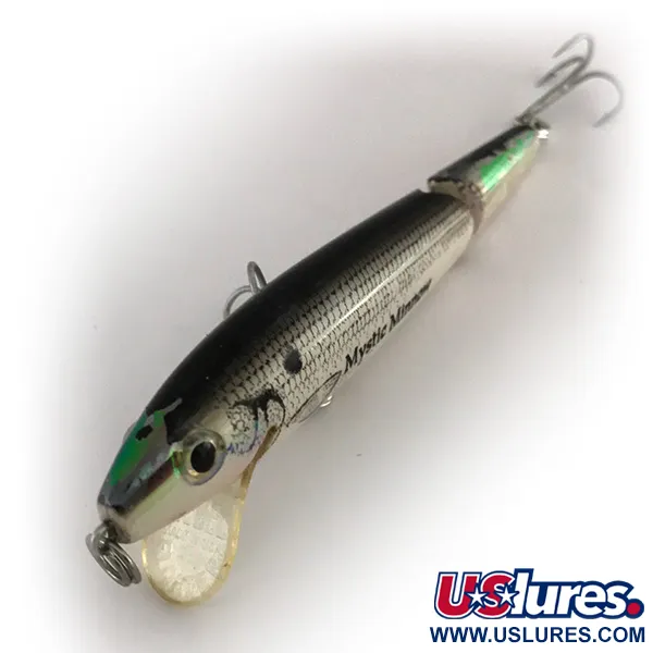 Rebel Floater Mystic Minnow Articulado, Plata/Blanco, 8g, #7882