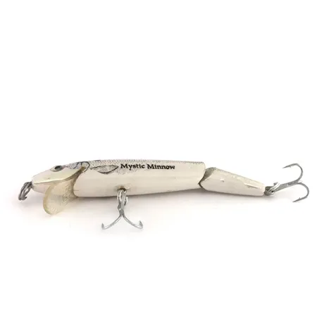 Rebel Floater Mystic Minnow Articulado, Plata/Blanco, 8g, #7882