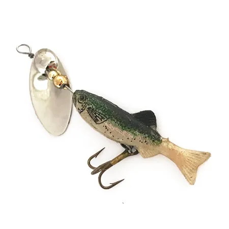 Renosky Sonic Swing Minnow Señuelo, Trucha, 3g, Hoja Plata, #7884