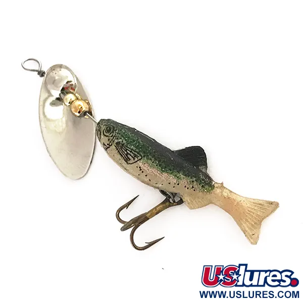 Renosky Sonic Swing Minnow Señuelo, Trucha, 3g, Hoja Plata, #7884