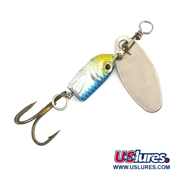 Blue Fox Flash Deep Runner Cucharilla, Níquel / Azul, 4g, Plomo, #7887