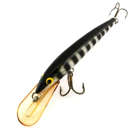 Bagley's Diving Bang-O-Lure Señuelo, Plata / Negro, 12.5g, Balsa, #7914