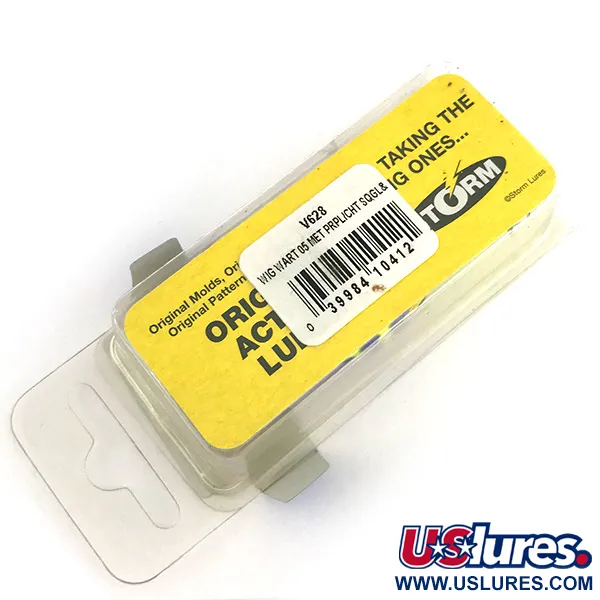 Storm Wiggle Wart Crankbait, Morado / Amarillo Fluo, 11g, #7944