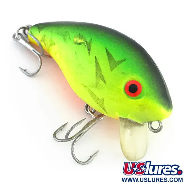 Mann's Mid 1- Minus Crankbait, Chartreuse, 11g, Superficie, #7951