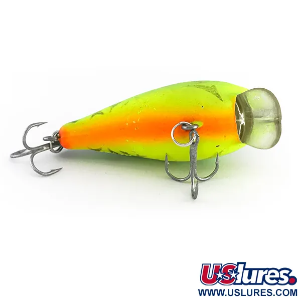 Mann's Mid 1- Minus Crankbait, Chartreuse, 11g, Superficie, #7951