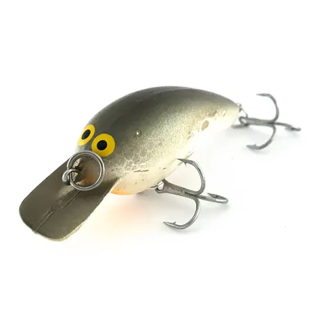 Norman Little N Crankbait, Gris Blanco, 7g, Garganta Naranja, #7954