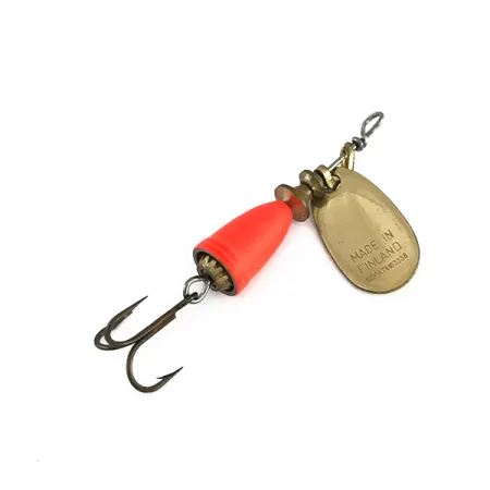 Blue Fox Super Vibrax 0 Cucharilla, Oro / Naranja Fluoro, 3,4g, #7982