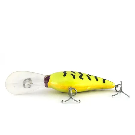 Norman Deep Little N Crankbait, Yellow Tiger, 14g, Profundidad, #7985