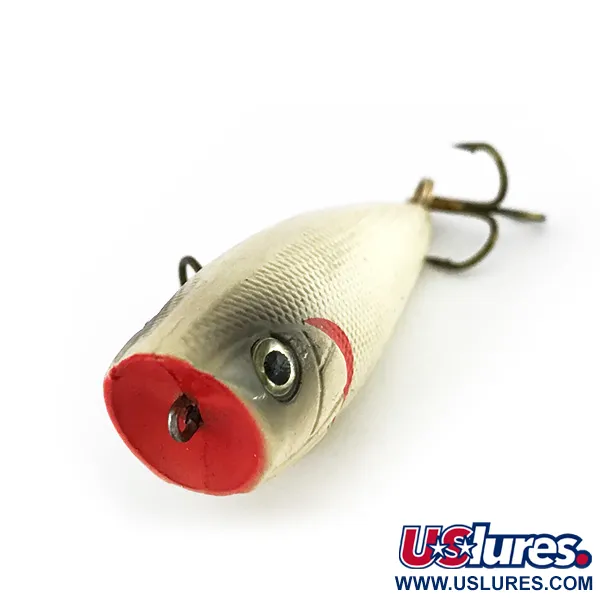 Bass Pro Shops XTS Speed Lures Popper, Blanco Hueso, 7g, Superficie, #7987