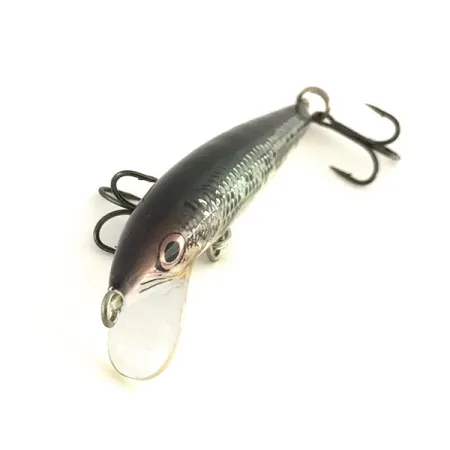 Rapala Original Floater F7 Señuelo, Silver Green, 4g, Balsa, #7989