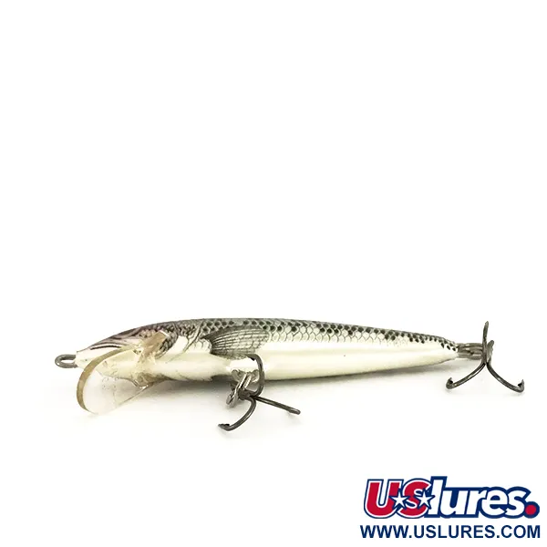 Rapala Original Floater F7 Señuelo, Silver Green, 4g, Balsa, #7989