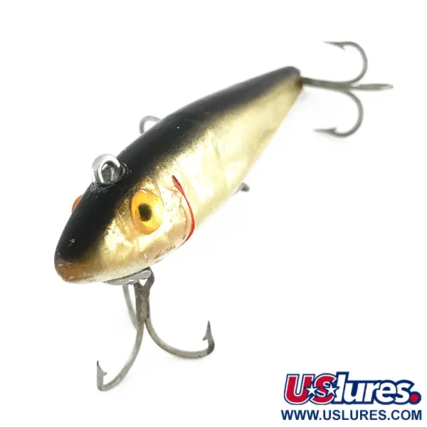 MirrOlure 52M21 Original Twitchbait, Dorado, 14g, Ojos cristal, #7991