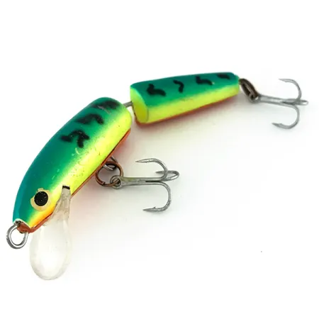 Rapala Jointed J-7 UV Señuelo articulado, Fire Tiger, 4g, UV, #8011