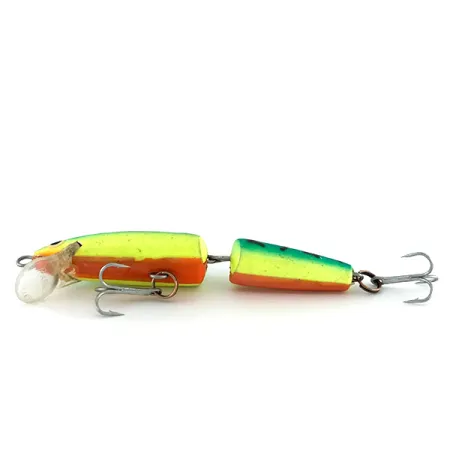 Rapala Jointed J-7 UV Señuelo articulado, Fire Tiger, 4g, UV, #8011