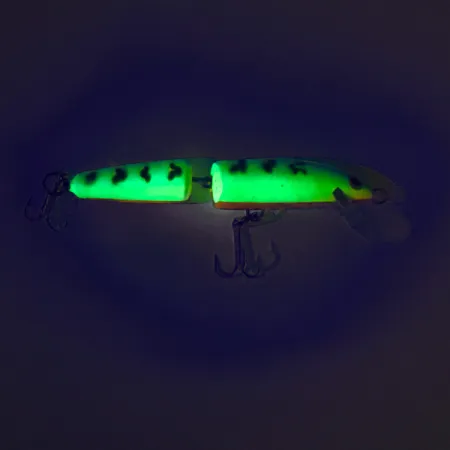 Rapala Jointed J-7 UV Señuelo articulado, Fire Tiger, 4g, UV, #8011