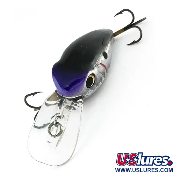 Renegade Dancing Crank Señuelo, Plateado-Violeta, 10g, Rattle, #8014