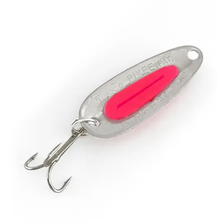 Blue Fox Pixee UV Cucharilla, Níquel Martilleado/Rosa, 4.5g, UV, #8023