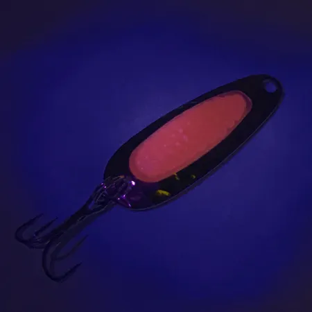 Blue Fox Pixee UV Cucharilla, Níquel Martilleado/Rosa, 4.5g, UV, #8023