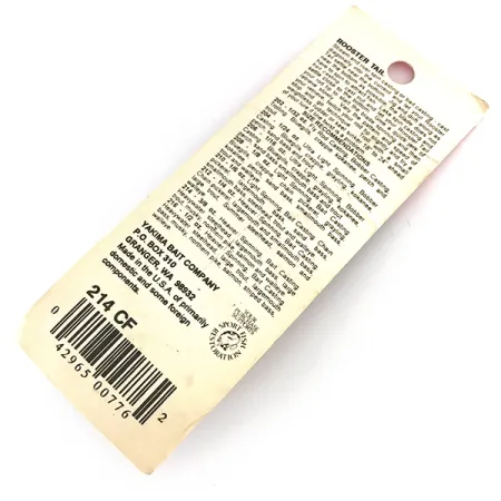 Worden’s Original Rooster Tail UV Cucharilla, Gold/Orange, 11g, #8030