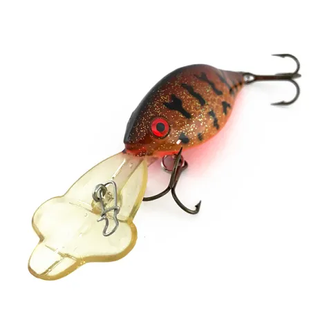Luhr Jensen Hot Lips Express UV Crankbait, Brown Brown Tiger, 12g, #8032