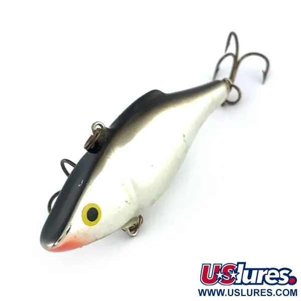 Rapala Rattl'n RAP Lipless Crankbait, Plata, 16g, Hundido, #8033