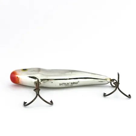 Rapala Rattl'n RAP Lipless Crankbait, Plata, 16g, Hundido, #8033