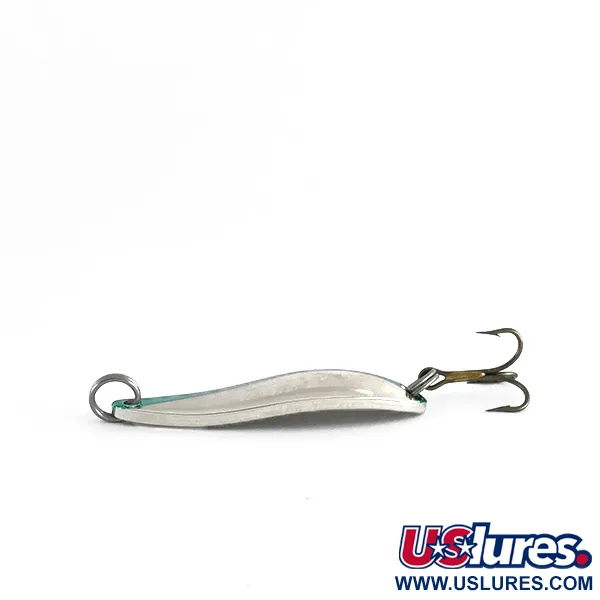 Acme Fiord Spoon Cucharilla, Níquel / Verde, 7g, Vintage, #8044