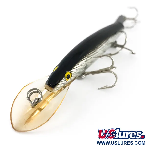 Rebel Fastrac Deep Diver, Plateado, 12,5g, Babero Inclinado, #8048