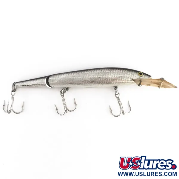 Rebel Fastrac Deep Diver, Plateado, 12,5g, Babero Inclinado, #8048