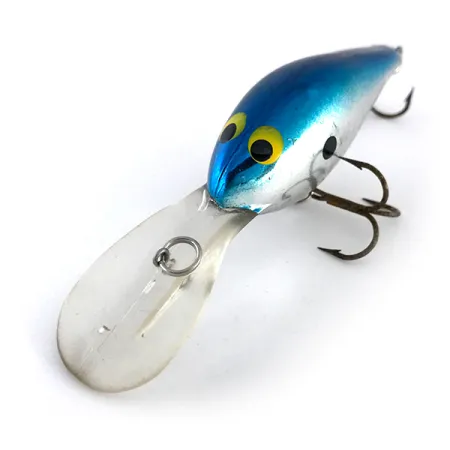 Norman DD 14 Crankbait, Mirror Silver / Azul Claro, 16g, Rattle, #8050